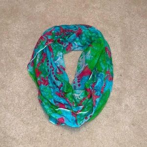 Lilly Pulitzer infinity scarf
